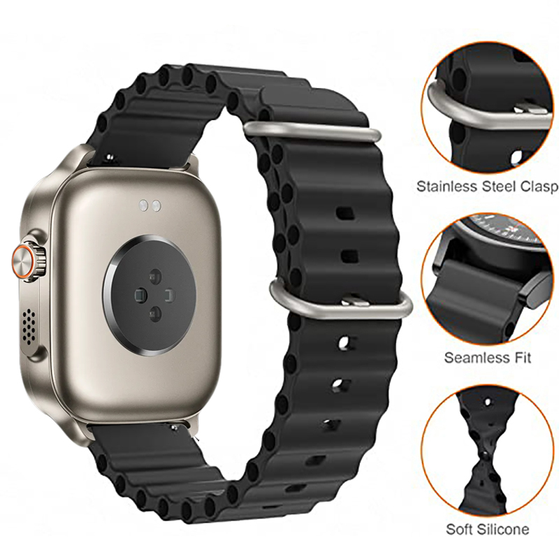Women'S Accessories New Balance - Realme Watch 5/S2 スマートウォッチ用バンド スポーツシリコンオーシャンベルト ブレスレット