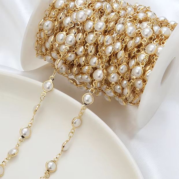 Women Accessories Sale - WT-RBC235 WKT 素晴らしい人工真珠 & 18k ゴールド真鍮ジュエリーチェーンアクセサリー女性人気の新しい販売
