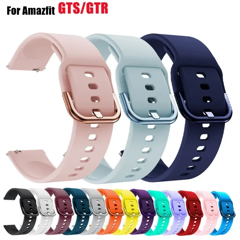 Women'S Accessories New Balance - ウォッチ用シリコンストラップ,腕時計用20mm/22mm,Amazfit gts/2/2e/3/4 mini/gtr 4/3/pro/bip 3 pro/bip