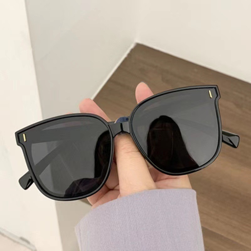 Sunglasses Oversized Square - ファッションスクエアパーソナリティサングラスインレトロブラックリベット UV400 サングラスユニセックスストリートサングラス特大アイウェア