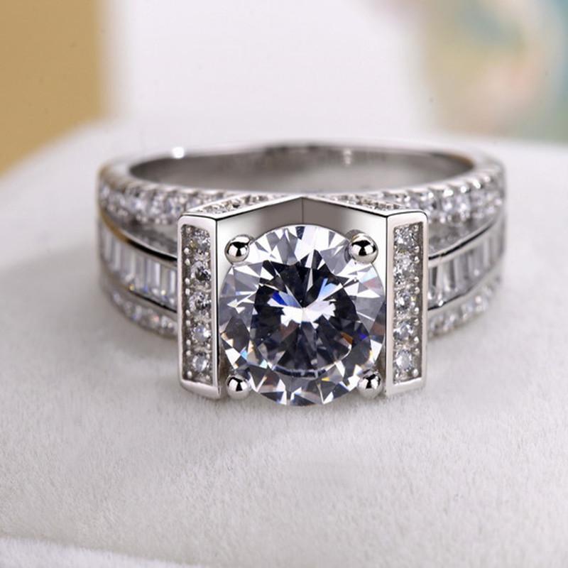 Women Accessories List - 結婚指輪ファッションジュエリーロマンチックなジルコンの女性のリング婚約人気アクセサリー恋人のギフト新規上場