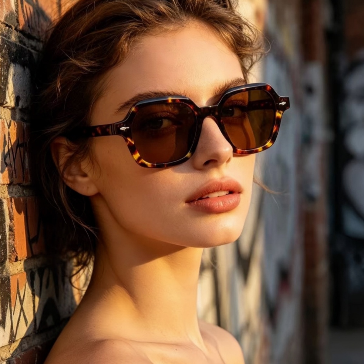 Women'S Accessories Accessorize - 1個入り 欧米風レトロスクエアファッションサングラス 男女兼用、トレンディで多用途、夏のアクセサリー、ヘアアクセサリー