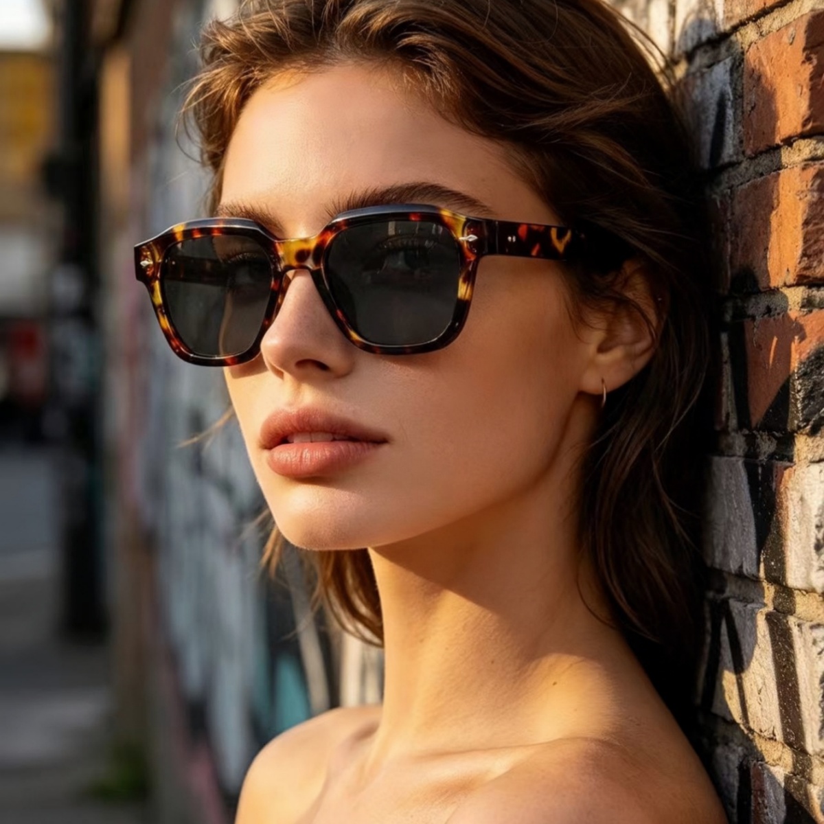 Women'S Accessories Accessorize - 1個入り 欧米風レトロスクエアファッションサングラス 男女兼用、トレンディで多用途、夏のアクセサリー、ヘアアクセサリー