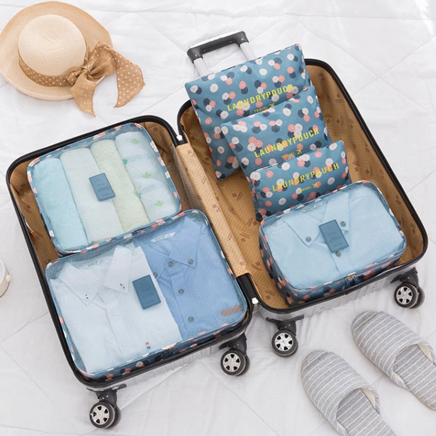 Women Accessories List - 6 個トラベルオーガナイザー保存袋ポータブル旅行スーツケースオーガナイザートラベルバッグ女性のための荷物オーガナイザー服靴バッグ