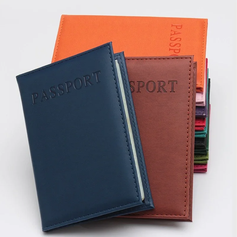 Women'S Accessories Wallet - 1個 ファッション 新PUレザー レディース パスポートホルダーケース カップルモデル
