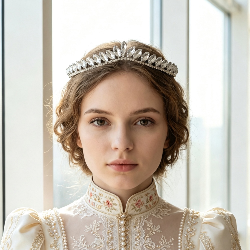 Women Accessories For Wedding - ミニマリストクリスタルウェディングヘアティアラブライダル女性用ヘッドバンド花嫁ヘアスタイルウェディングプロムヘッドバンドヘアアクセサリー