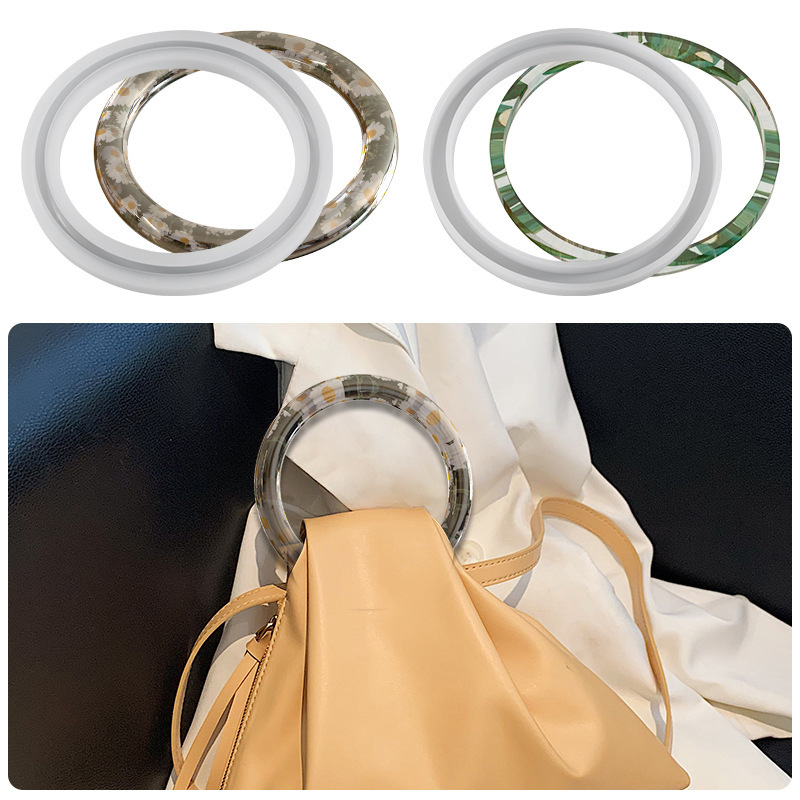 3個入りシリコンモールド エポキシ樹脂ブレスレット用、多面雲 - Resin Bangle Bracelet のレビューと価格