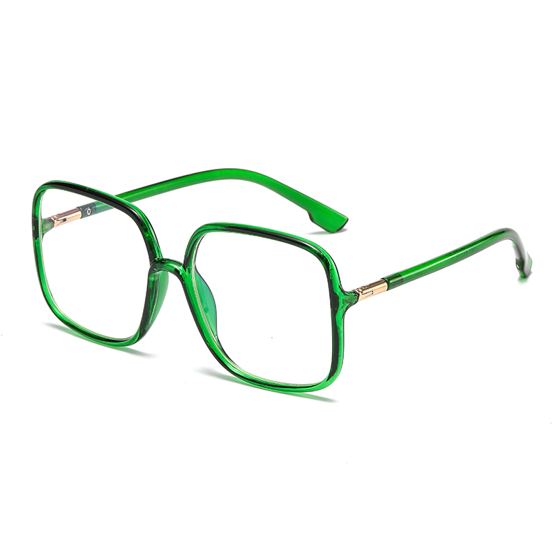 特大スクエア型ブルーライトカットメガネ 男女兼用、小顔効果あ - Sunglasses Oversized Square のレビューと価格