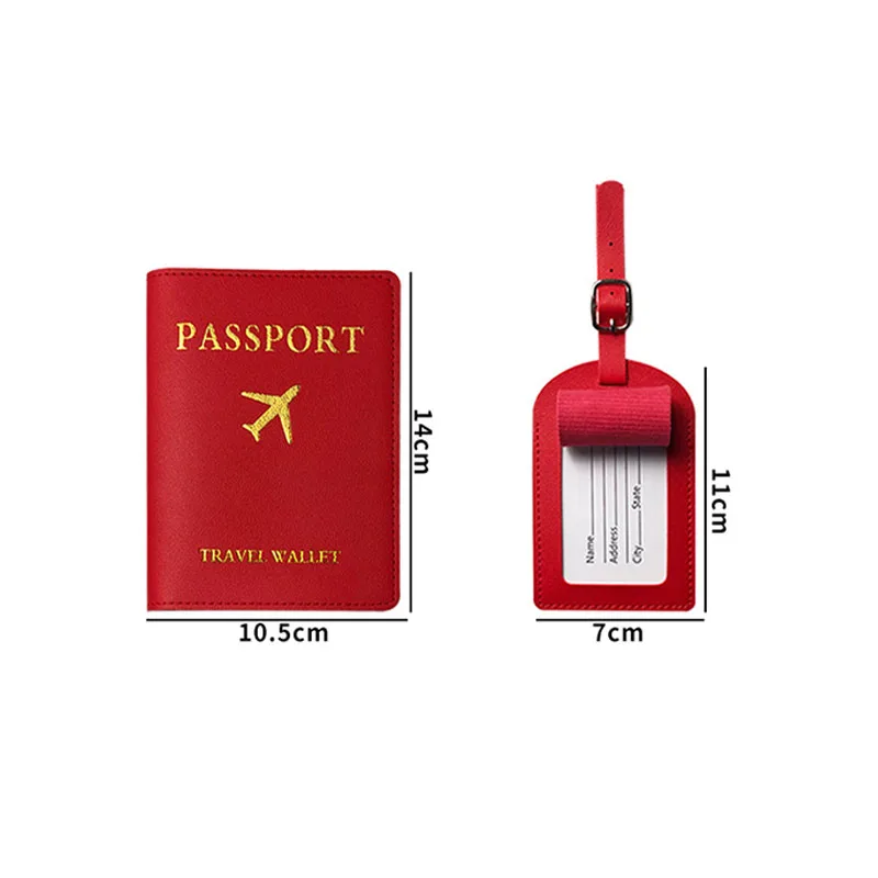 男性と女性のためのカラフルな合成皮革の荷物タグ,名前のカード - Women'S Accessories Wallet のレビューと価格