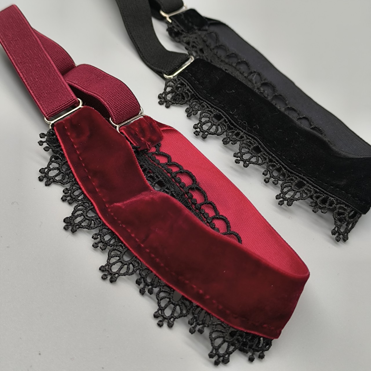 ヴィンテージ ワイド ベルベット レース 弾性調節可能なレッ - Women'S Accessories Accessorize のレビューと価格