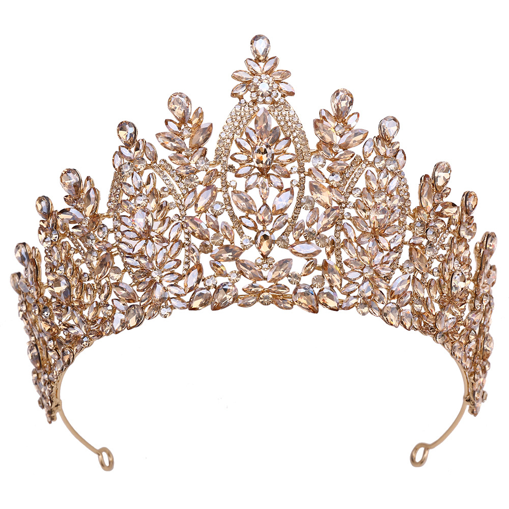 バロック様式のヨーロッパとアメリカの美人コンテスト用ブライダ - Women Accessories For Wedding のレビューと価格