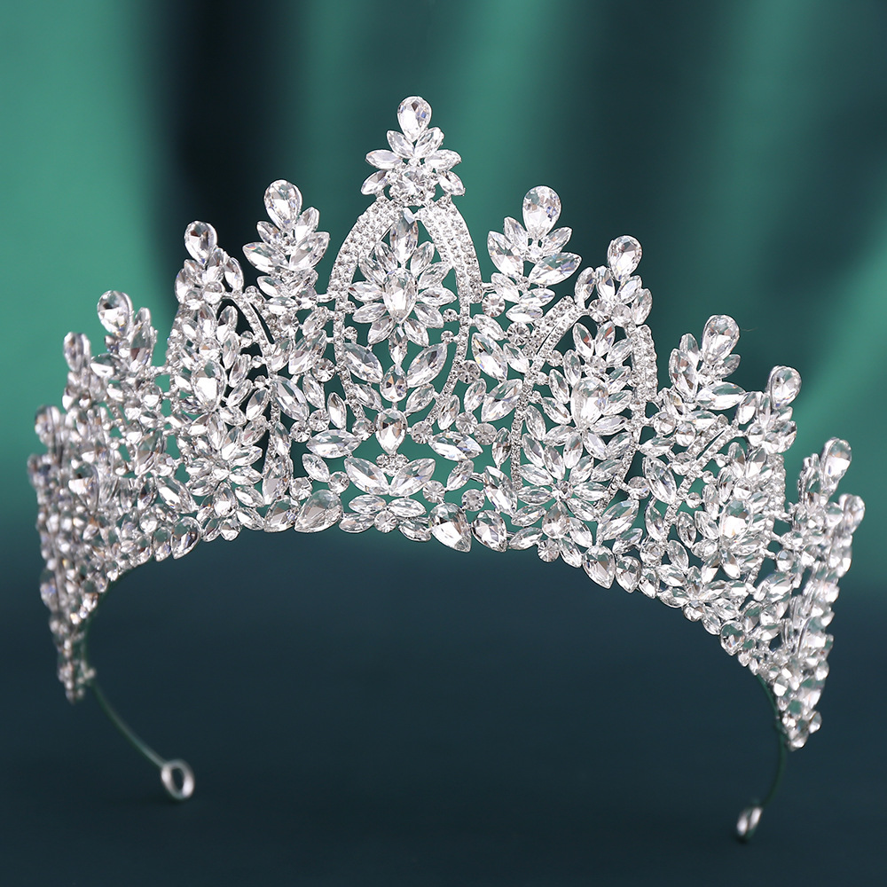 バロック様式のヨーロッパとアメリカの美人コンテスト用ブライダ - Women Accessories For Wedding のレビューと価格