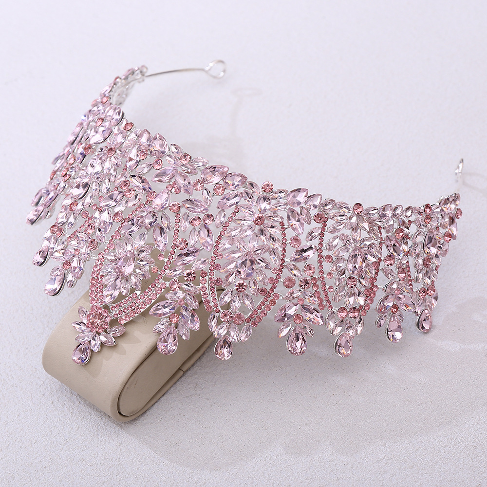 バロック様式のヨーロッパとアメリカの美人コンテスト用ブライダ - Women Accessories For Wedding のレビューと価格