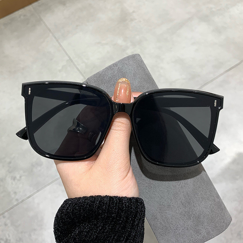 ヴィンテージスクエアサングラス女性特大サングラス男性レトロブ - Sunglasses Oversized Square のレビューと価格
