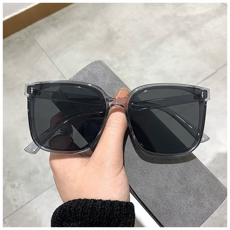 ヴィンテージスクエアサングラス女性特大サングラス男性レトロブ - Sunglasses Oversized Square のレビューと価格