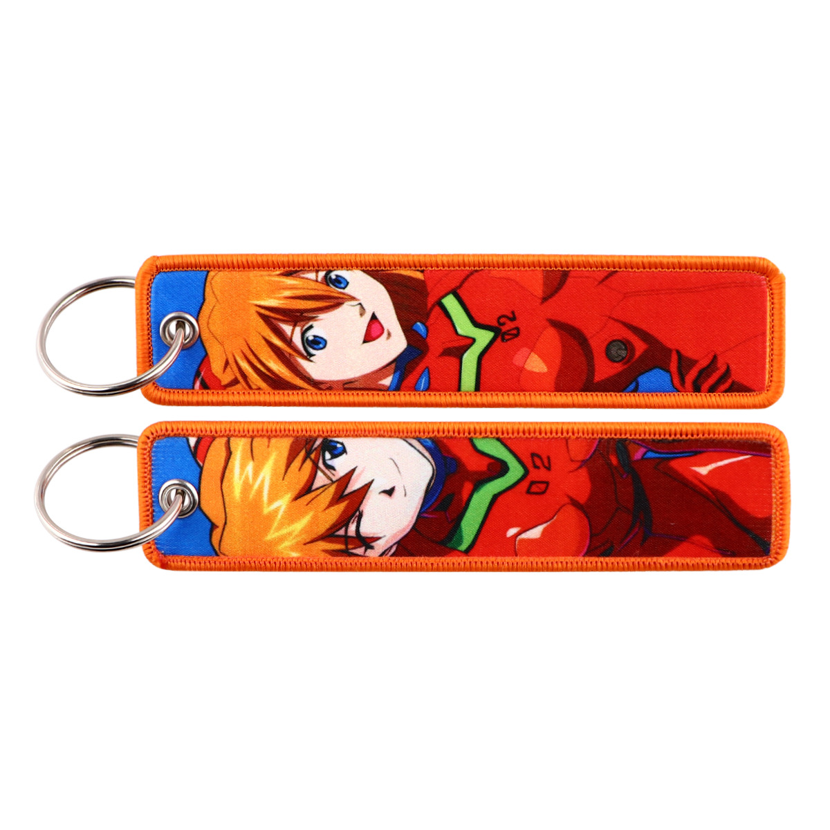 アニメ EVA 刺繍キーフォブクールキータグキーホルダー女性 - Women Accessories Sale のレビューと価格