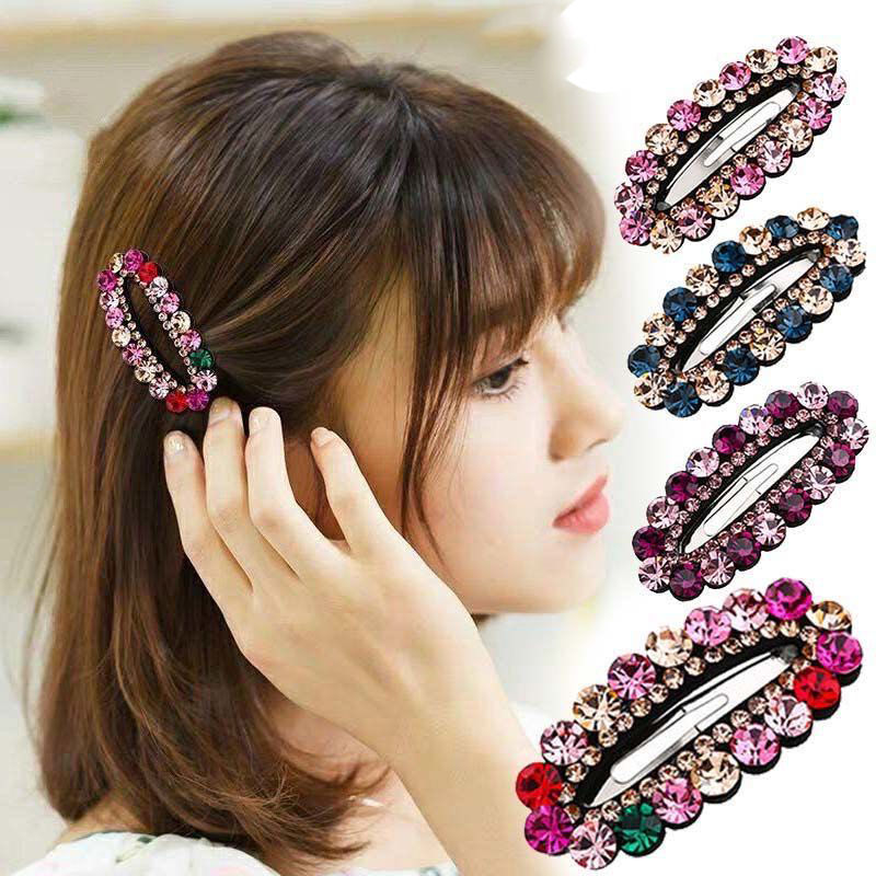 女性のための豪華なラインストーンの弓,ヘアアクセサリー,トレ - Women Accessories Sale のレビューと価格