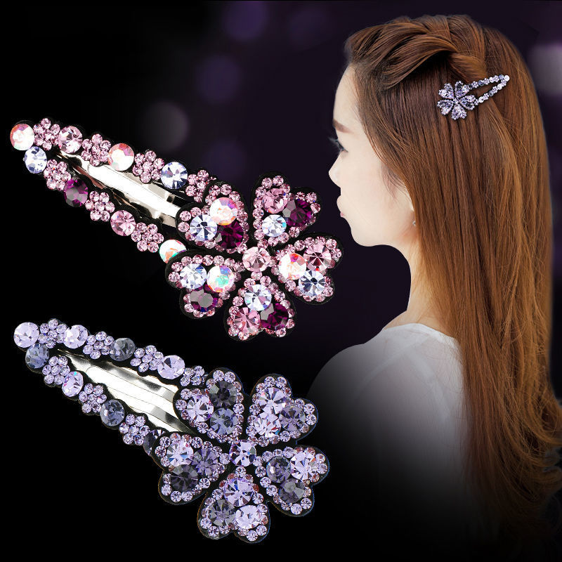 女性のための豪華なラインストーンの弓,ヘアアクセサリー,トレ - Women Accessories Sale のレビューと価格