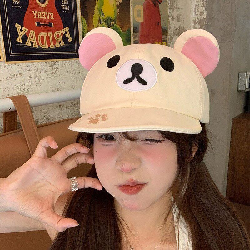 リラックマ耳当て付きサマーハット 女性 女の子 子供 カップ - Women'S Accessories Clothing のレビューと価格