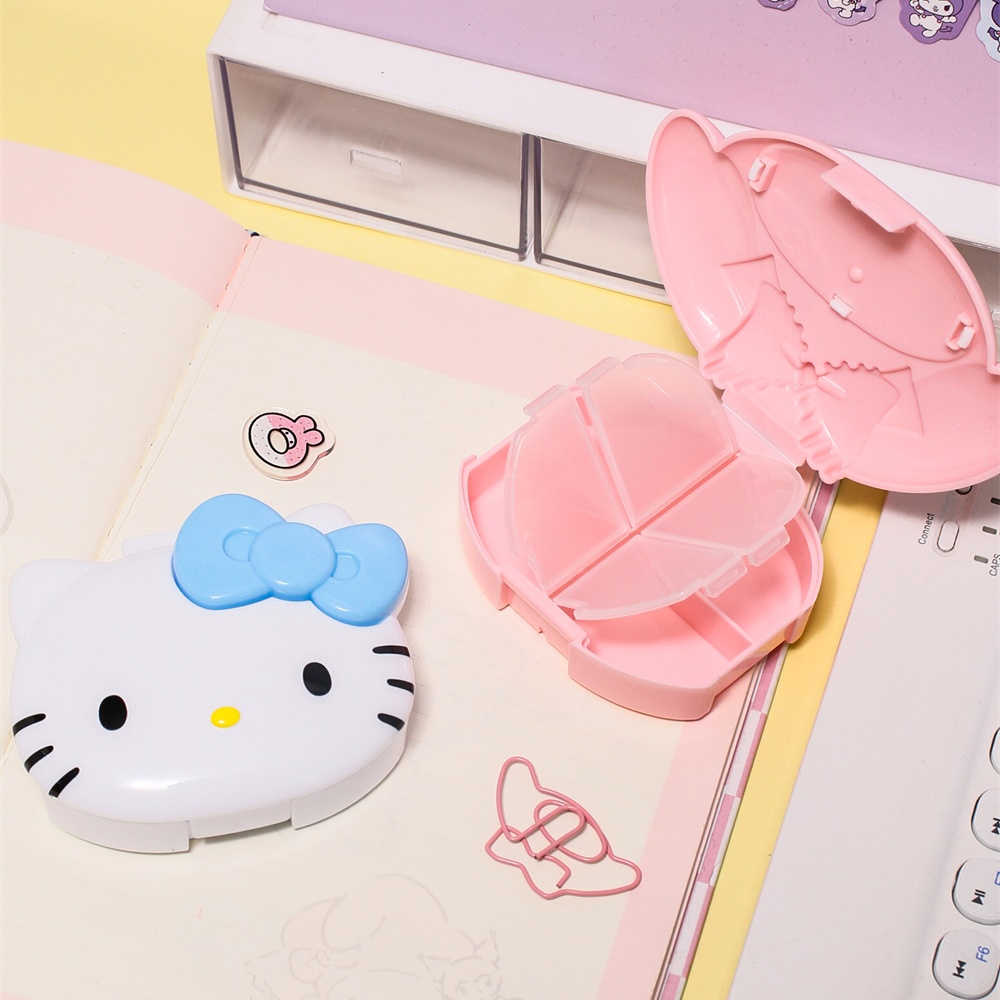 本物のサンリオハローキティマイメロディピルボックスポータブル - Women Accessories List のレビューと価格