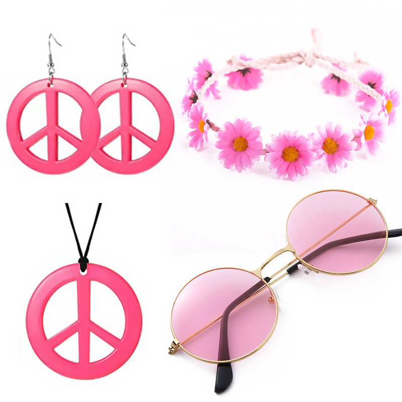 60 年代 70 年代の女性用コスチューム ディスコ衣装 ヒ - Women'S Accessories In The 60S のレビューと価格