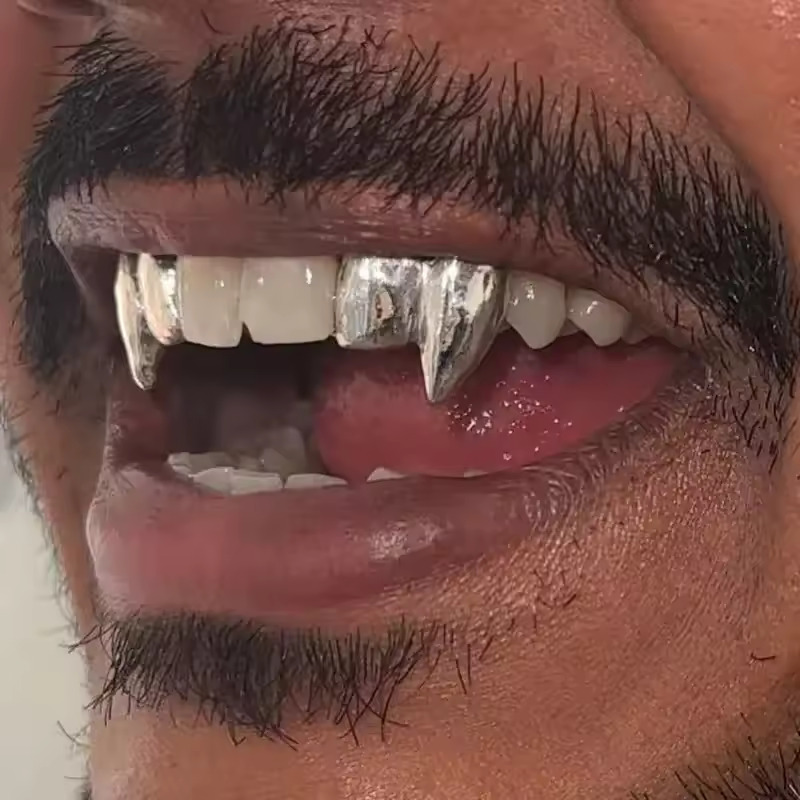 TOPGRILLZ ヴァンパイア DIY ダブル牙グリルズ  - Women'S Vampire Accessories のレビューと価格