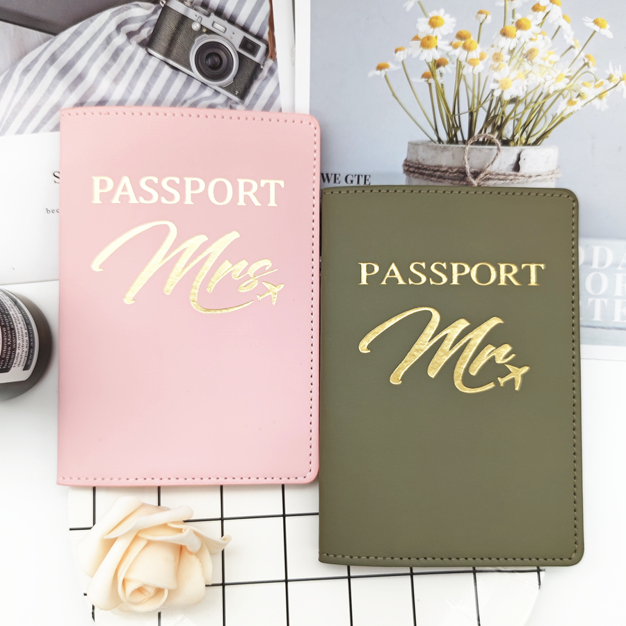2 個セット Mr/Mrs 恋人カップル PU レザーパスポ - Women'S Accessories Wallet のレビューと価格