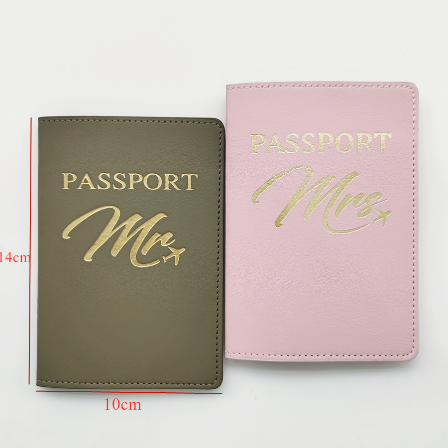 2 個セット Mr/Mrs 恋人カップル PU レザーパスポ - Women'S Accessories Wallet のレビューと価格