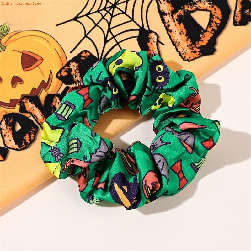 F92D カラフルなハロウィンシュシュカボチャの髪のシュシュ - Women Accessories Description のレビューと価格