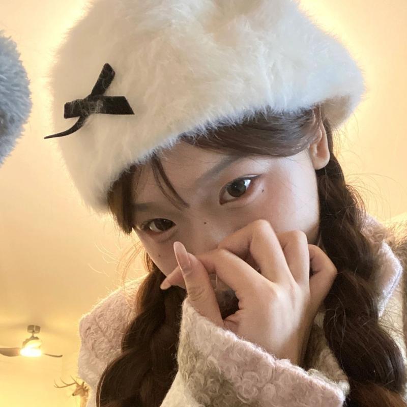 39BD 人気の女性の甘い女の子のためのベレー帽八角ベレー帽 - Women Accessories Description のレビューと価格