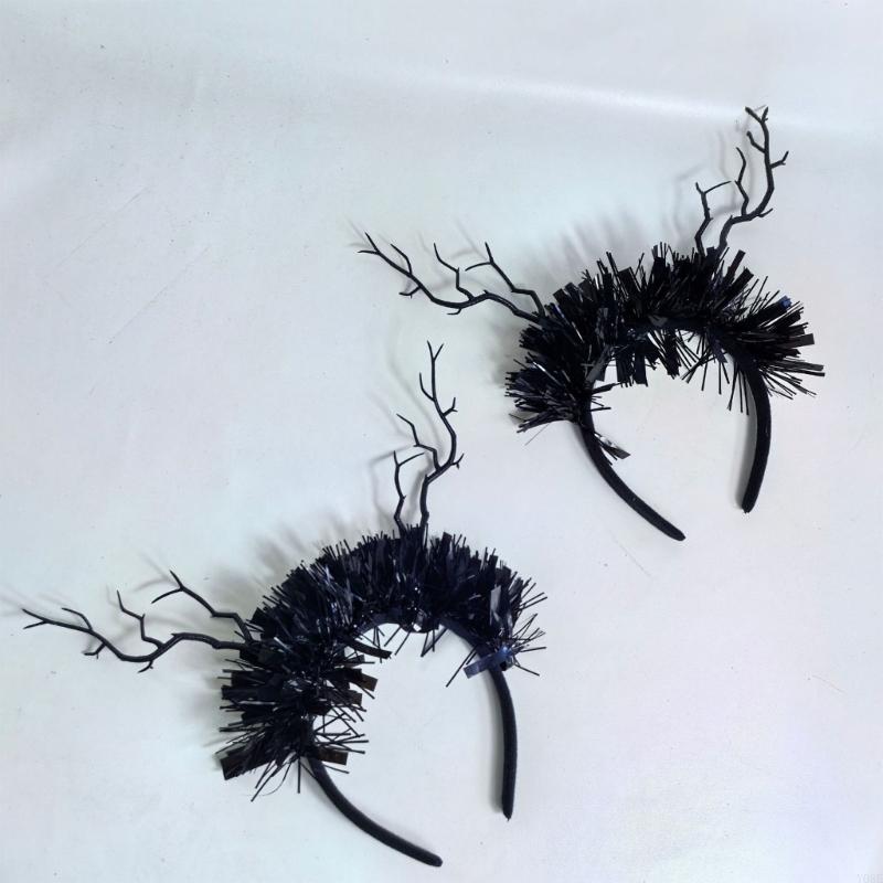 ハロウィンルック用コスチュームヘアアクセサリーヘッドバンド、 - Women Accessories Description のレビューと価格