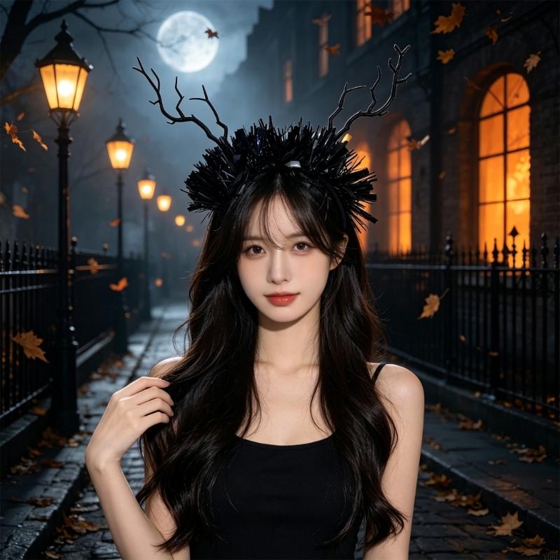 ハロウィンルック用コスチュームヘアアクセサリーヘッドバンド、 - Women Accessories Description のレビューと価格