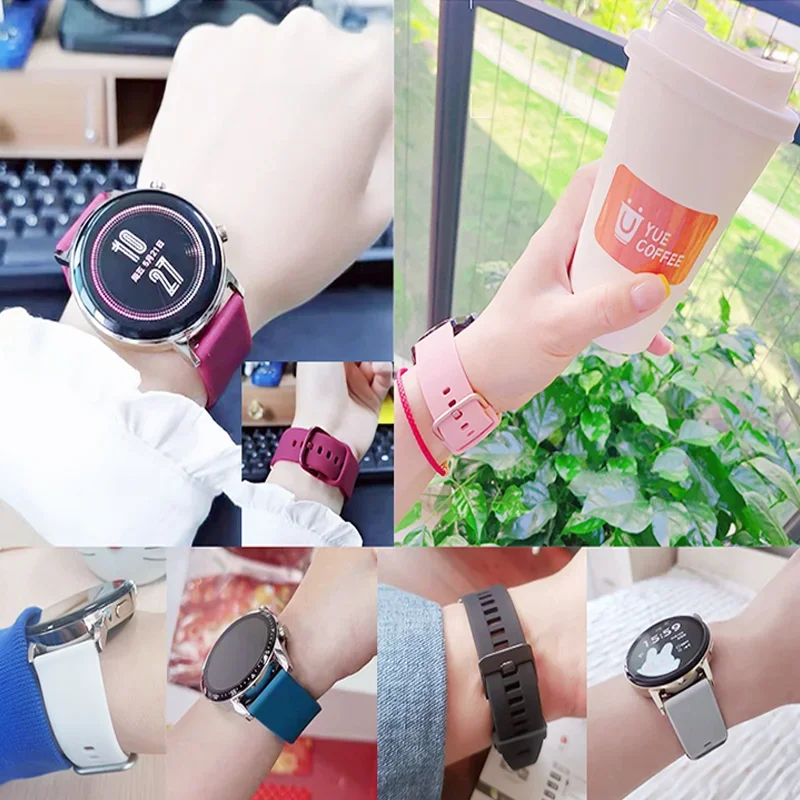 Amazfitウォッチ用シリコンバンド,gts,2, 2e, - Women'S Accessories New Balance のレビューと価格