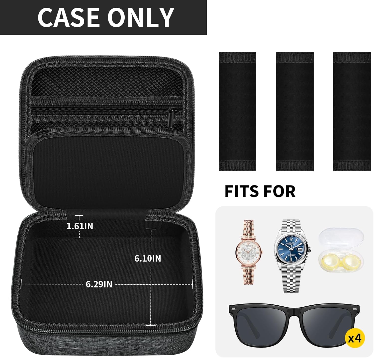 トラベルサングラスオーガナイザーケース キャリー偏光サングラ - Women Accessories List のレビューと価格