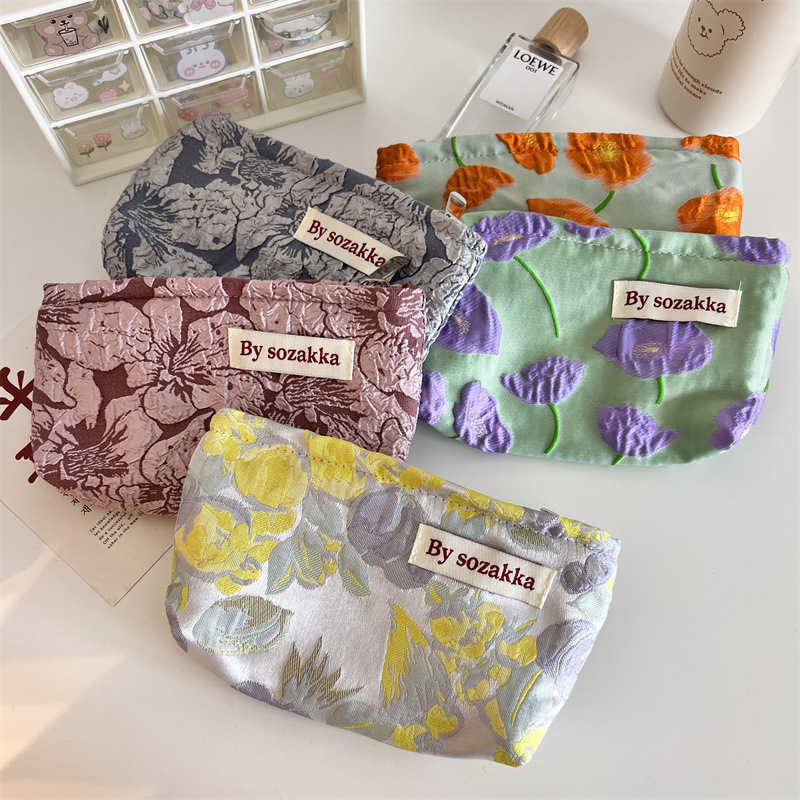 フランスのエンボス加工の女性のための素敵な化粧品収納バッグ, - Women Accessories List のレビューと価格