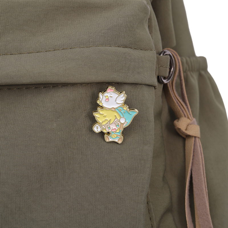 アドベンチャーゲームバッジエナメルピンブローチ女性用ラペルピ - Women'S Accessories Clothing のレビューと価格
