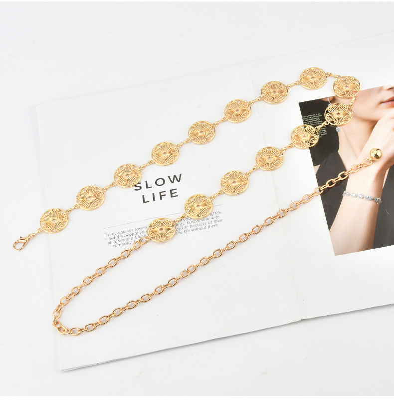 中空フラワーウエストチェーン レディースアクセサリー ドレス - Women'S Accessories Accessorize のレビューと価格