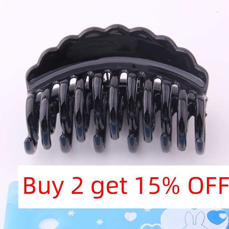 最新のホット販売古典的な髪の爪女性のための大型固体プラスチッ - Women Accessories Sale のレビューと価格