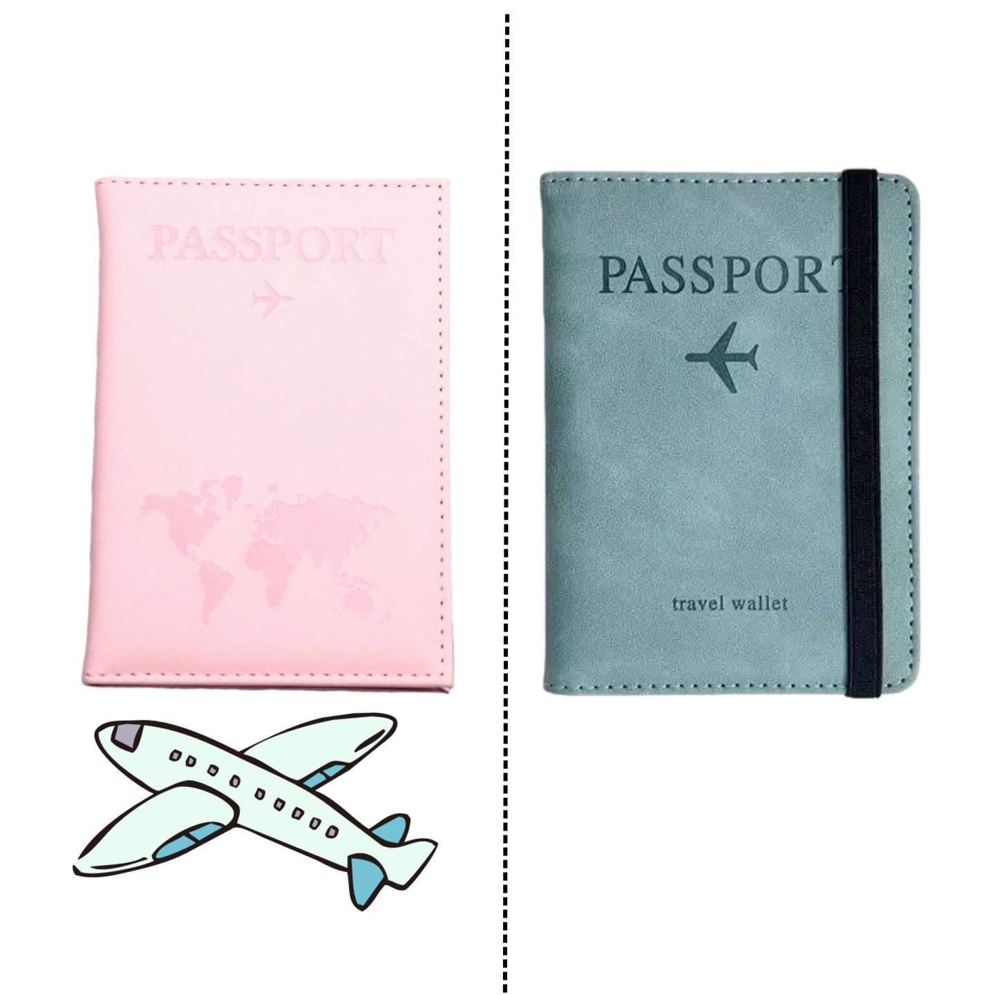 ヴィンテージ RFID パスポートカバー 女性＆男性用 -  - Women'S Accessories Wallet のレビューと価格