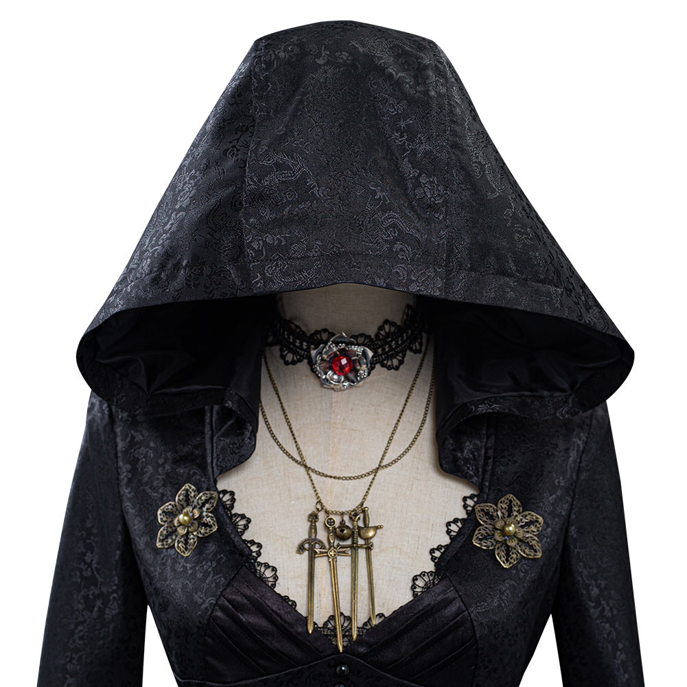 ベラレディモス村ディミトレスキュコスプレ黒ドレス衣装スーツア - Women'S Vampire Accessories のレビューと価格