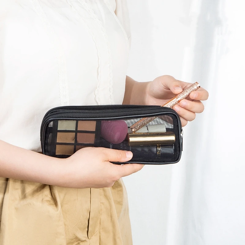 メイクブラシトラベルケース化粧品トイレタリーバッグオーガナイ - Women Accessories List のレビューと価格